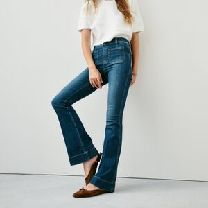 SPANX Indigo Boot Cut Jeans